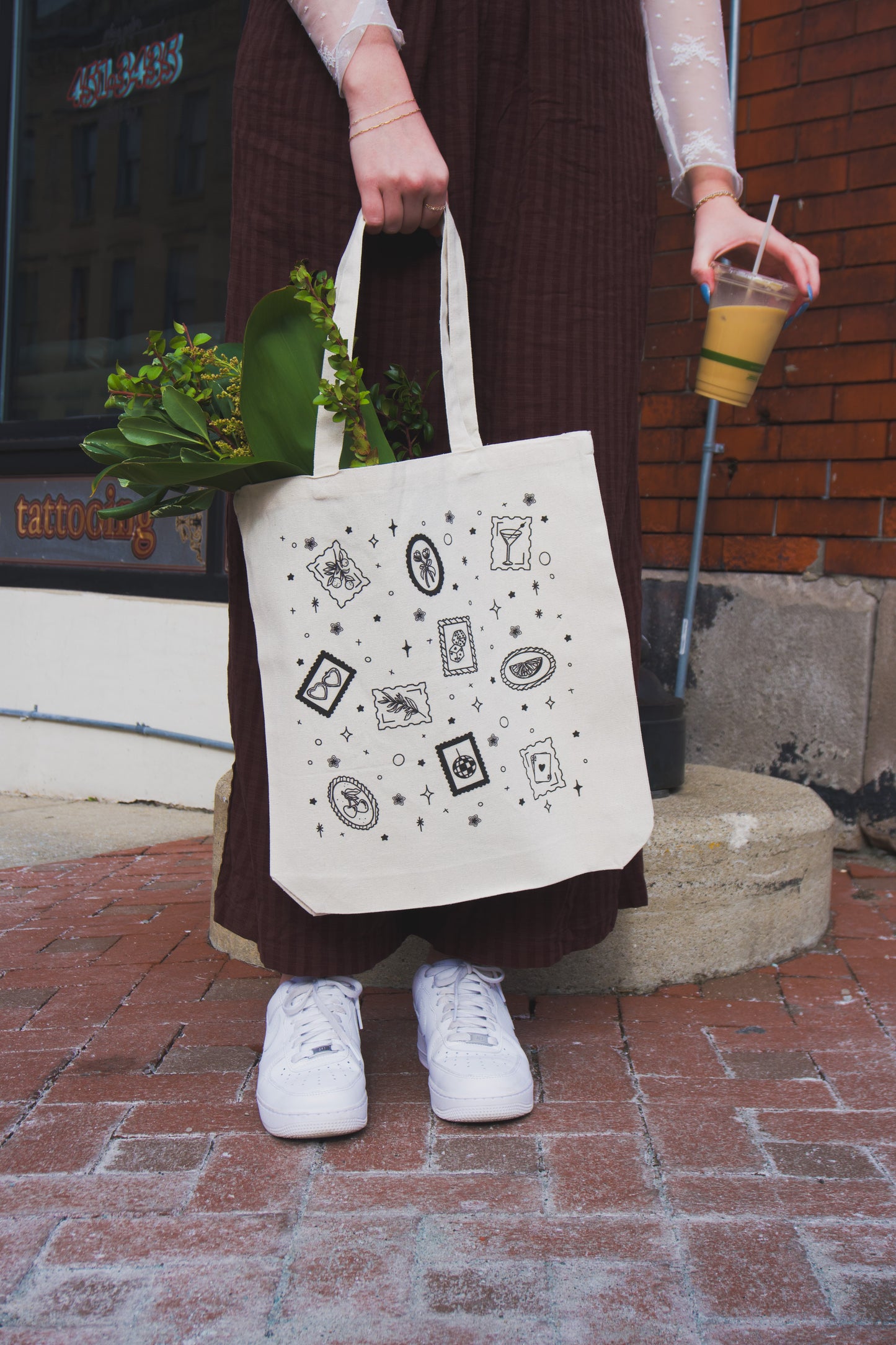 Stamps Tote Bag