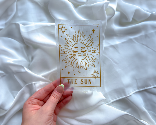 The Sun Tarot Card Suncatcher