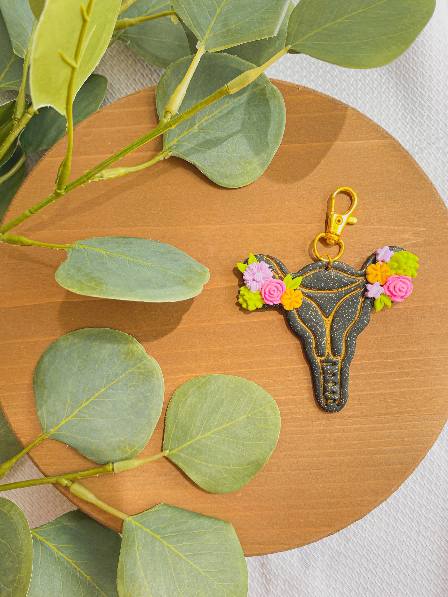 Uterus Keychains (Multiple Colors)