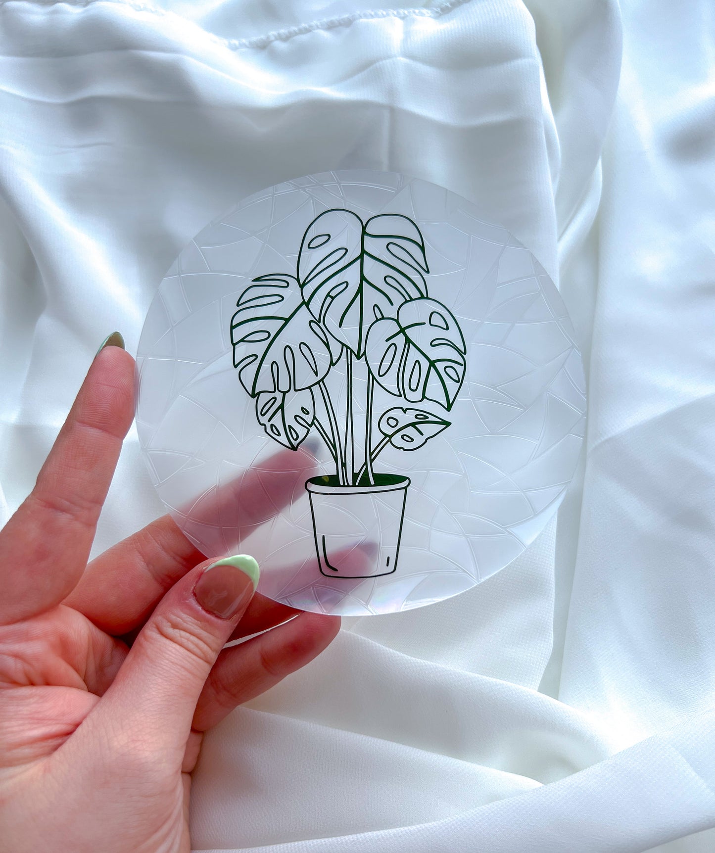 Monstera Suncatcher