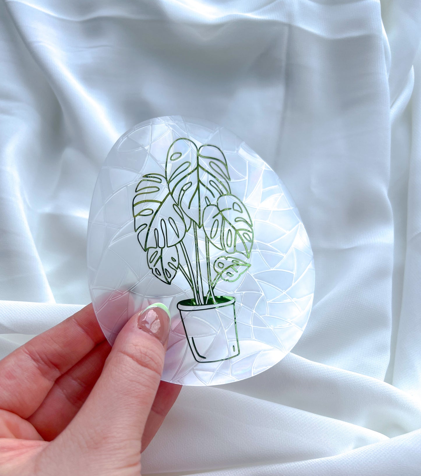 Monstera Suncatcher