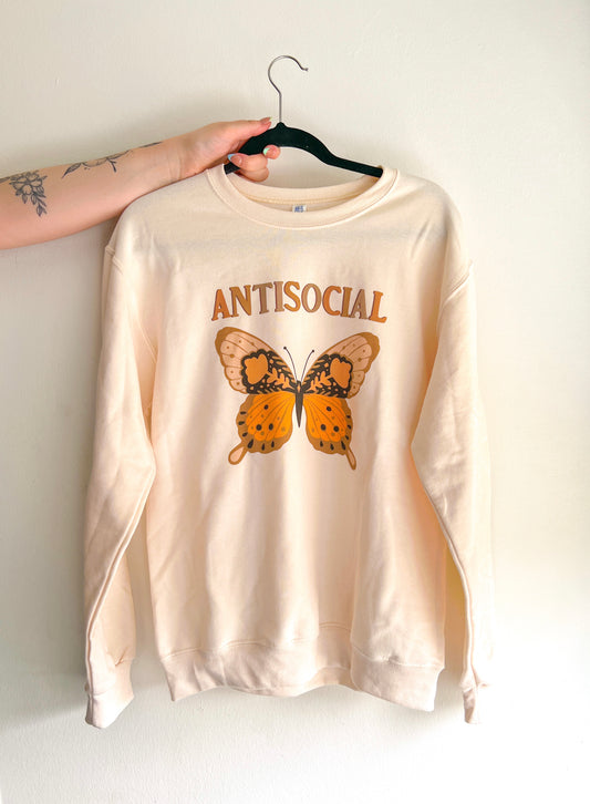 Antisocial Butterfly Sweatshirt