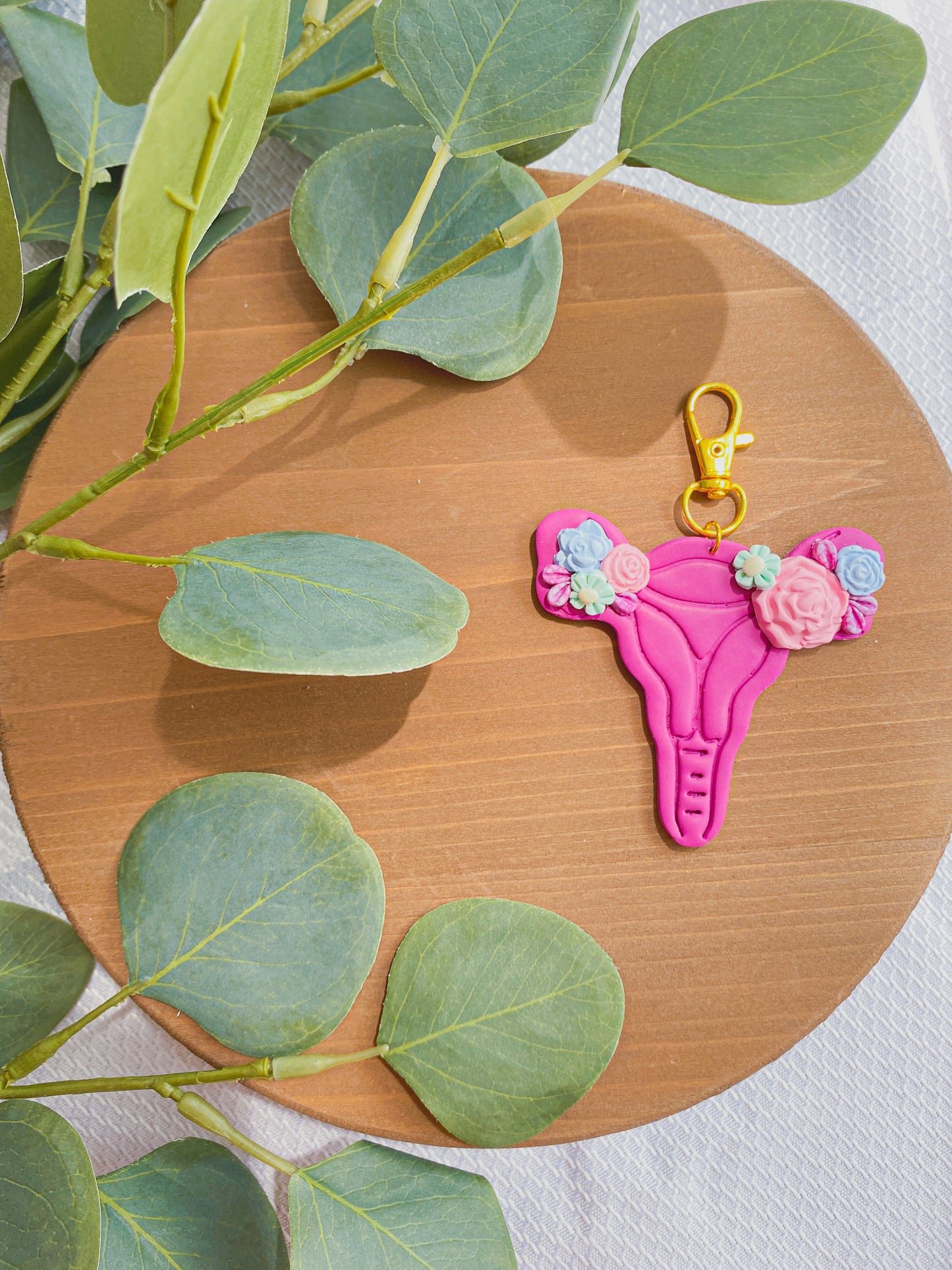 Uterus Keychains (Multiple Colors)