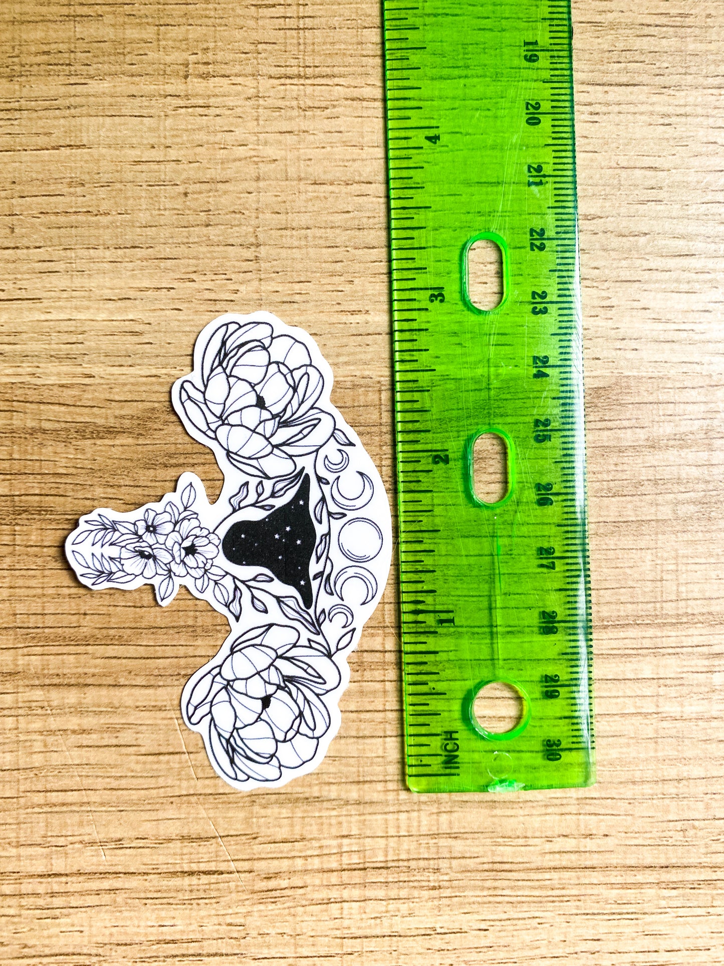 Celestial Uterus Sticker